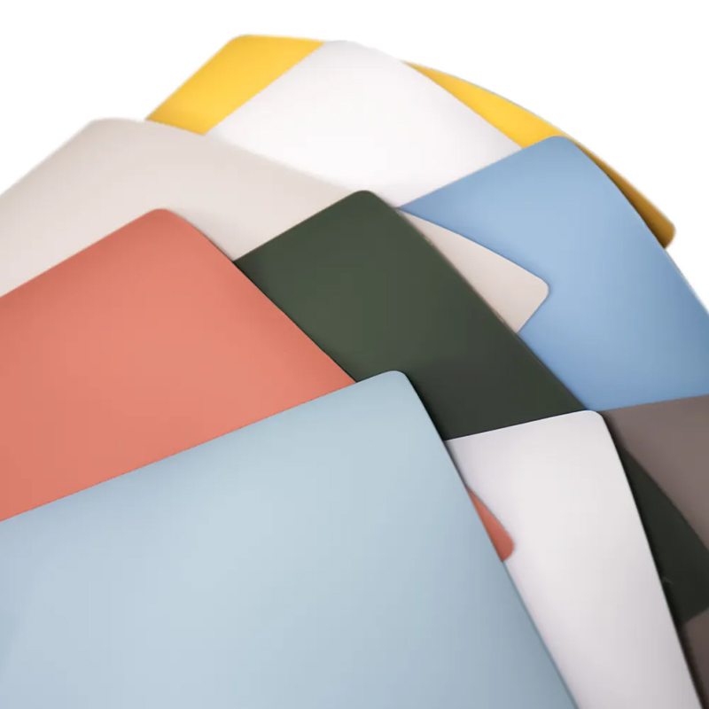 Reinfarbige PP-Dekorfolie