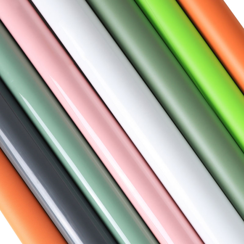 Einfarbige dekorative PVC-Folie